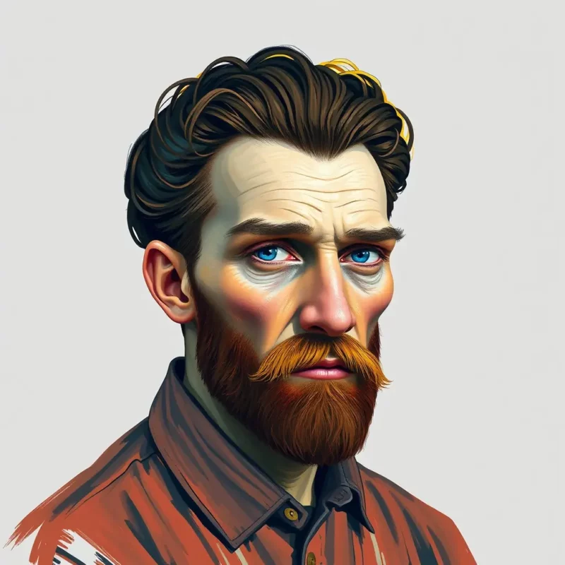 AI Van Gogh Portrait