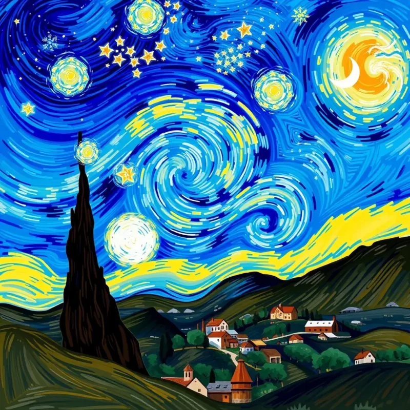 Starry Night Reimagined