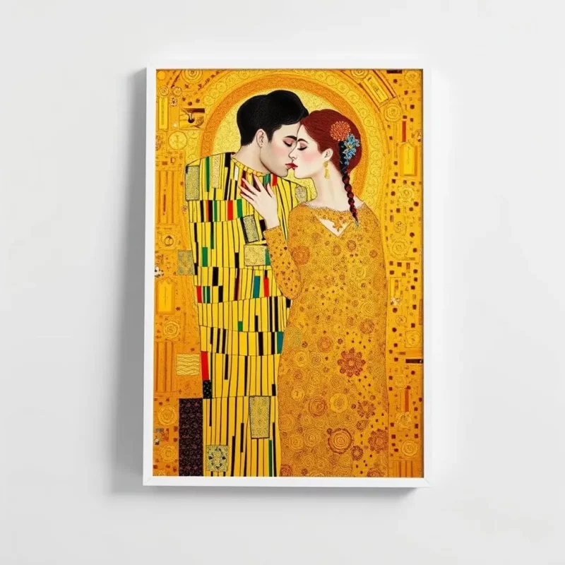 The Kiss by Klimt Print